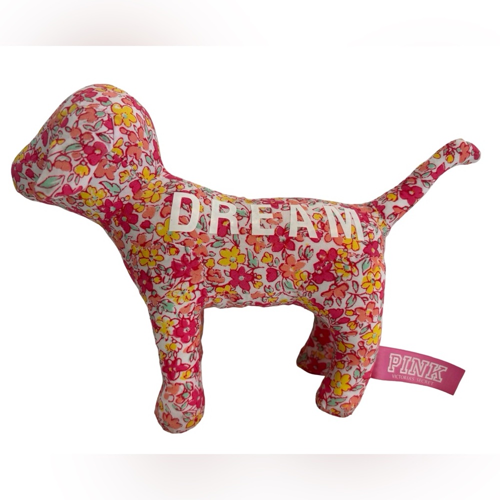 Victoria's Secret PINK‎ Floral Plush Mini Dog DREAM